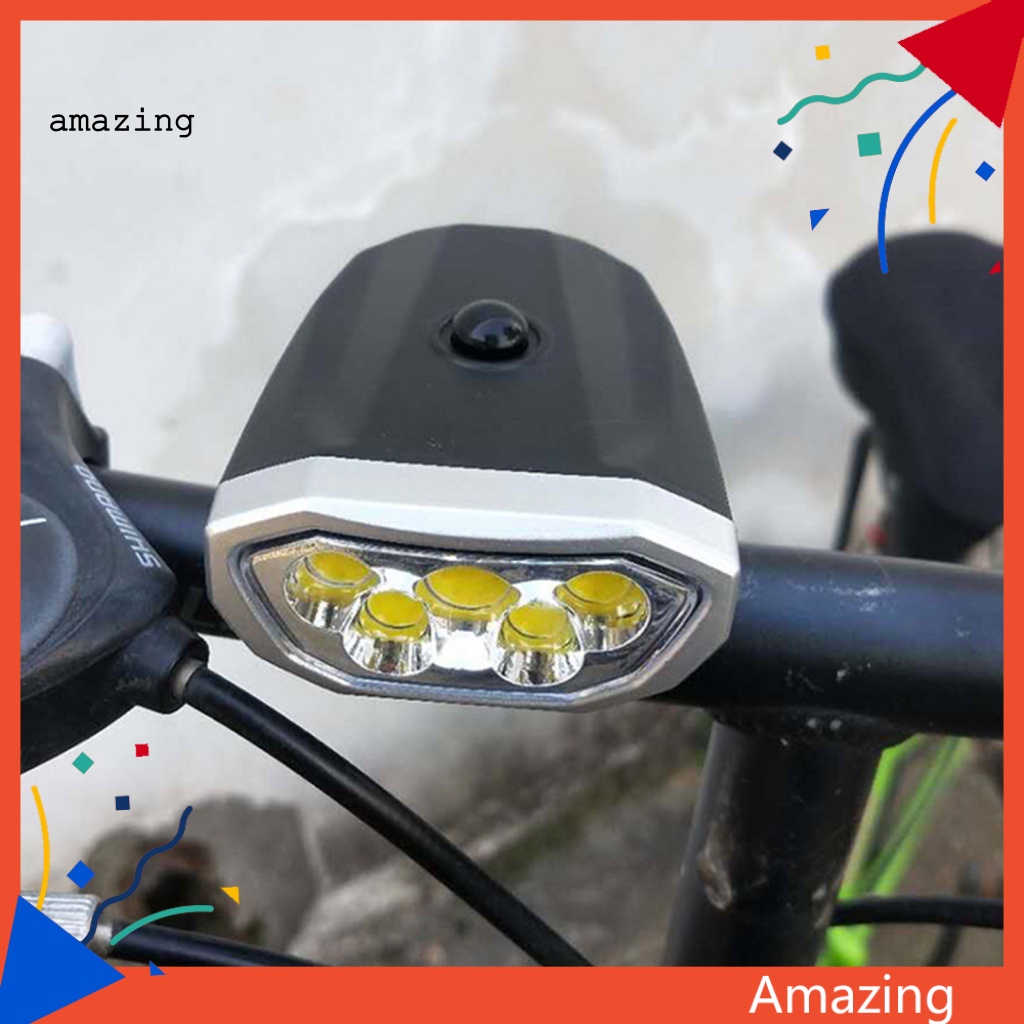 Đèn Pha 1200mAh 4 Chế Độ Kèm Sạc USB Tiện Dụng Cho Xe Đạp Leo Núi