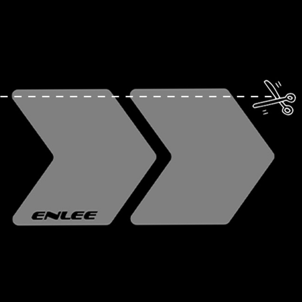 Bộ 12 Miếng Dán Phản Quang Siêu Mỏng Trang Trí Bánh Xe Đạp Leo Núi Ban Đêm