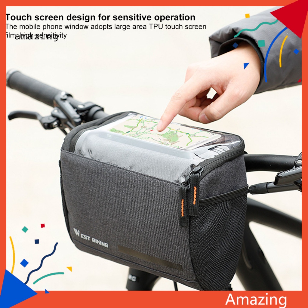 Túi Đựng Đồ Dùng Gắn Khung Xe Đạp Tiện Dụng