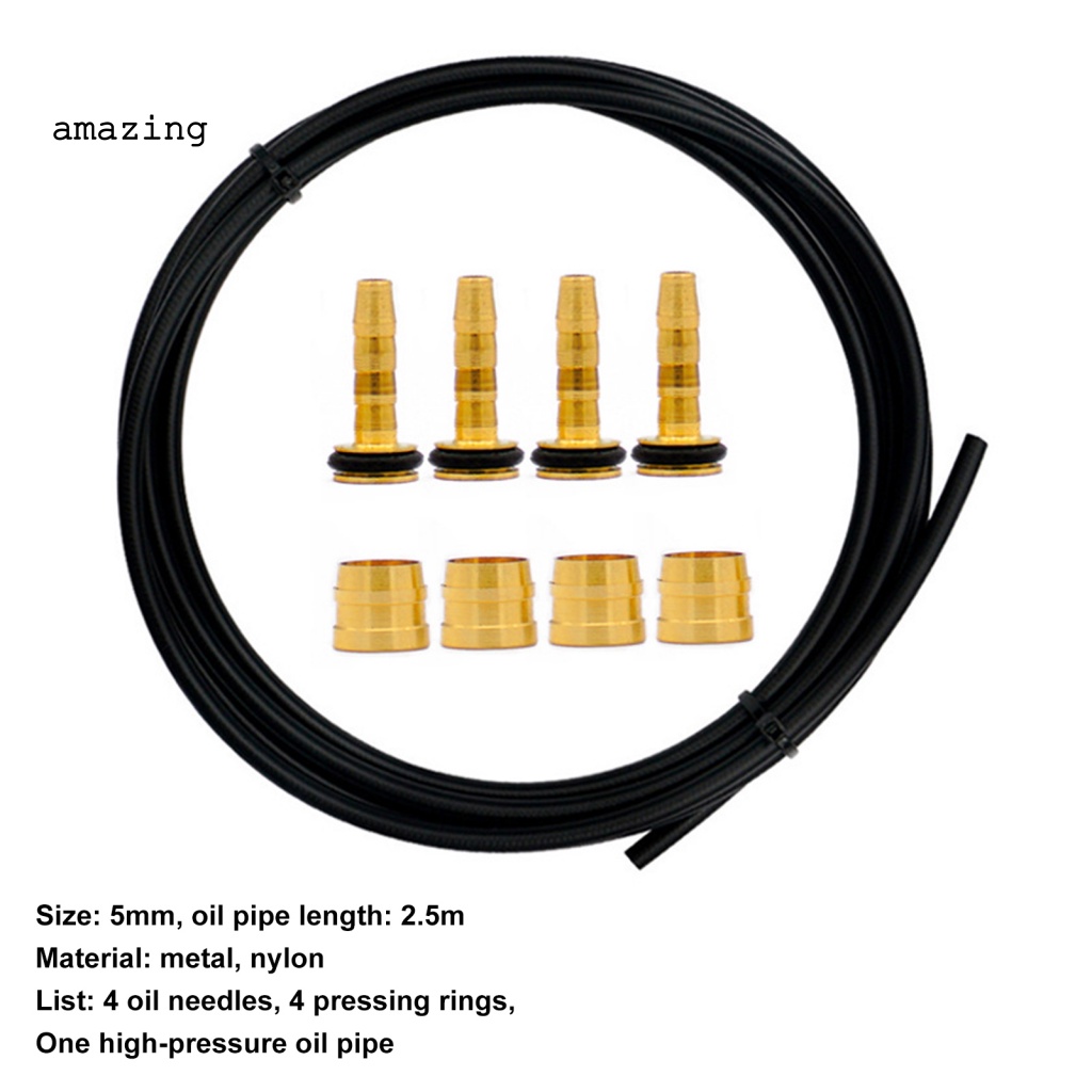 Bộ Ống Dẫn Dầu Bằng Nylon Bền Chắc Dành Cho Xe Đạp Leo Núi