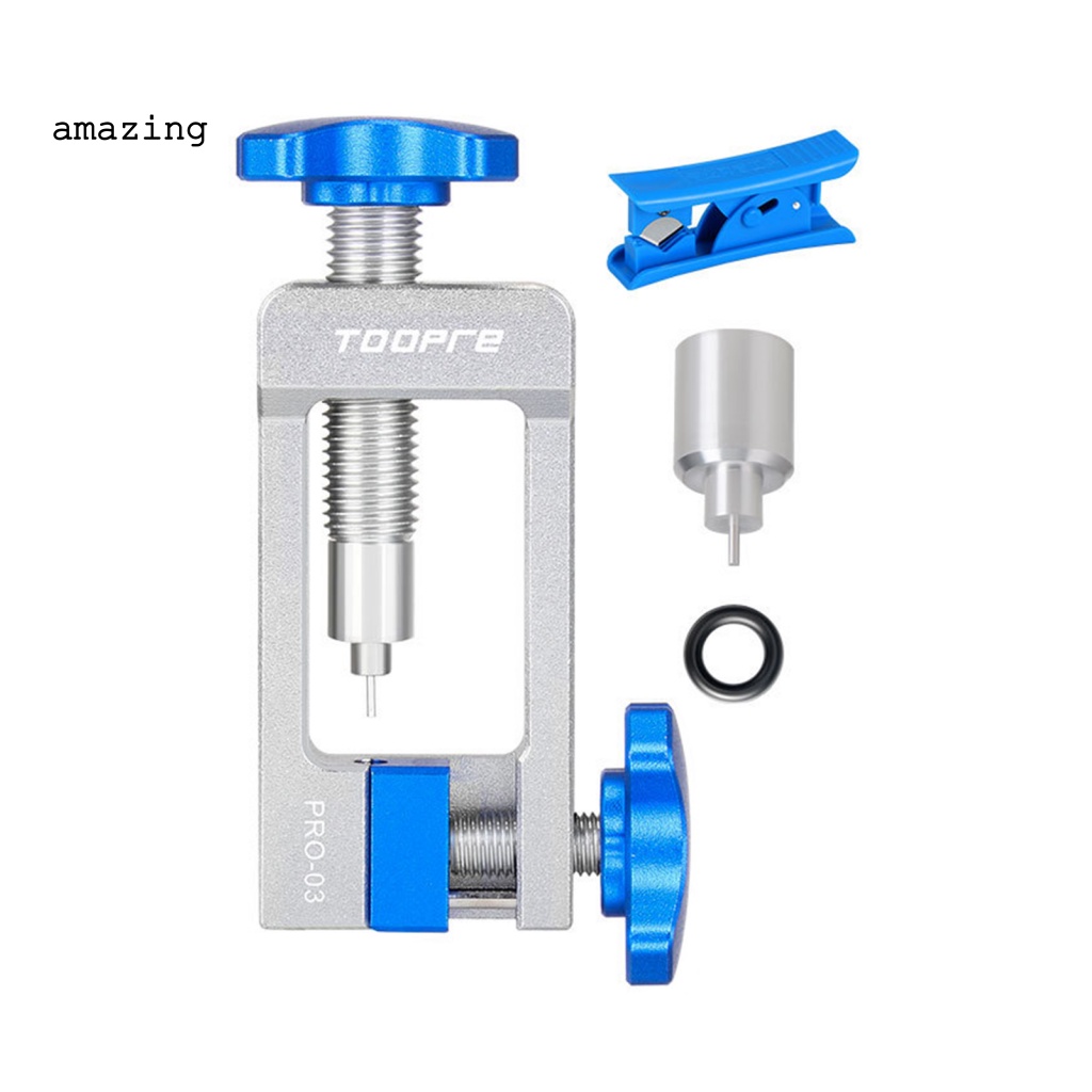 1 Bộ Ống Bơm Dầu Chống Oxy Hóa Thiết Kế Hình Chữ Thập Cho Ống Dầu MTB