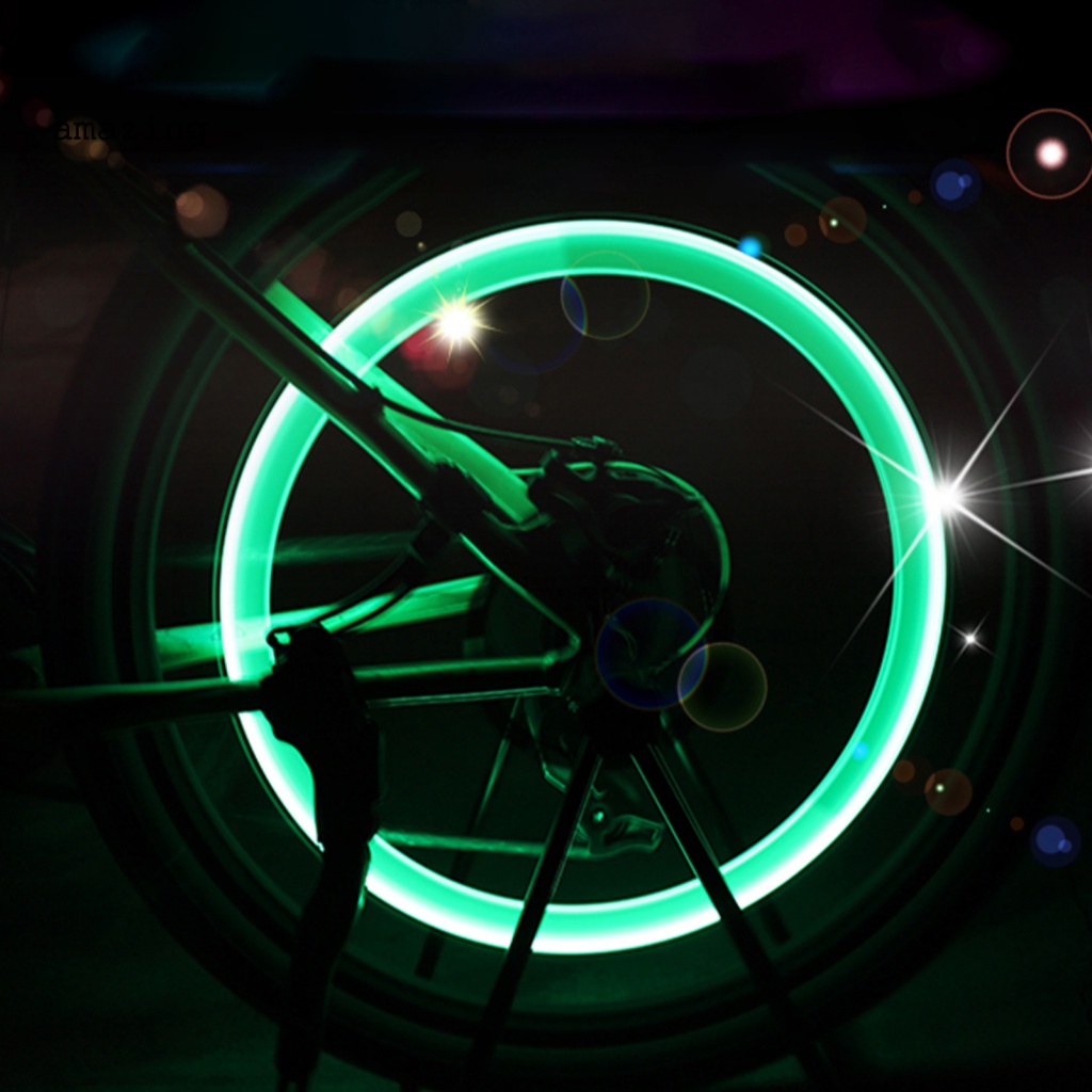 Bộ 2 Van Nhựa PVC Mini Chống Ăn Mòn Gắn Bánh Xe Đạp / Mô Tô