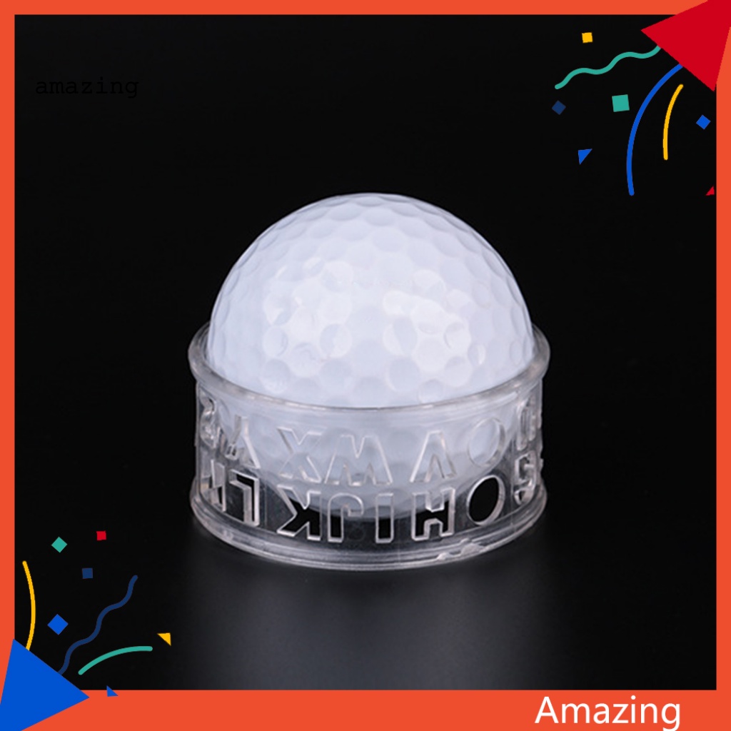 Bộ 2 Miếng Lót Gậy Đánh Dấu Bóng Golf Trong Nhà In Chữ Tiếng Anh