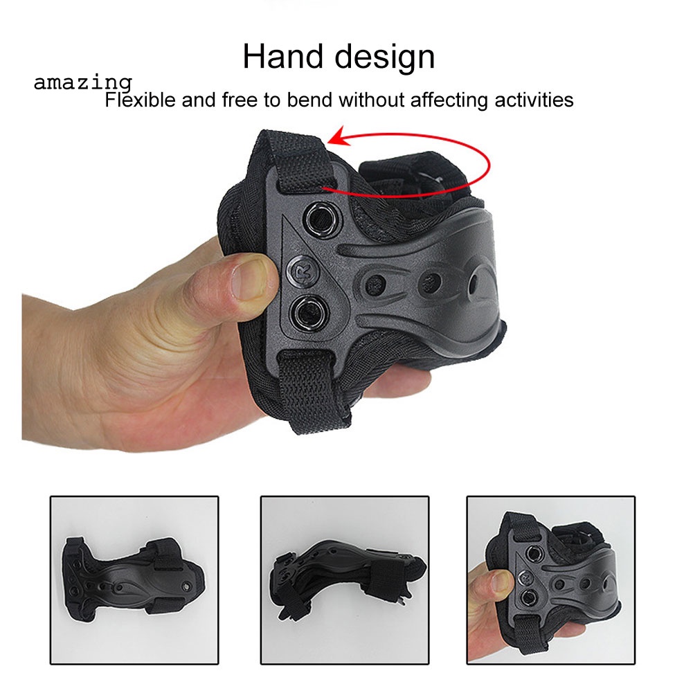 Set 2 Đai Quấn Bảo Vệ Cổ Tay Có Thể Điều Chỉnh Hỗ Trợ Trượt Tuyết