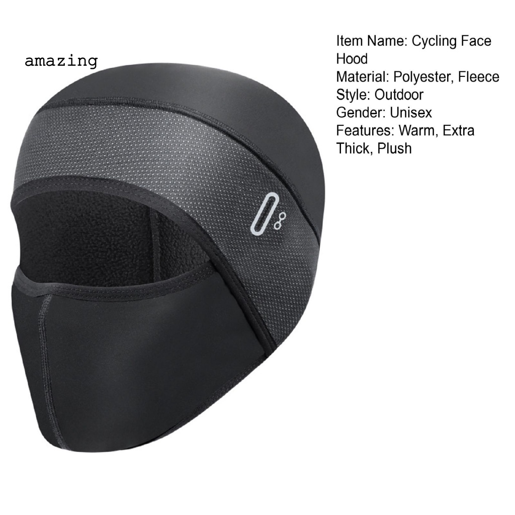 Mũ Trùm Mặt Co Giãn Chống Bắn Nước Chống Gió Khi Đi Xe Máy / Trượt Tuyết