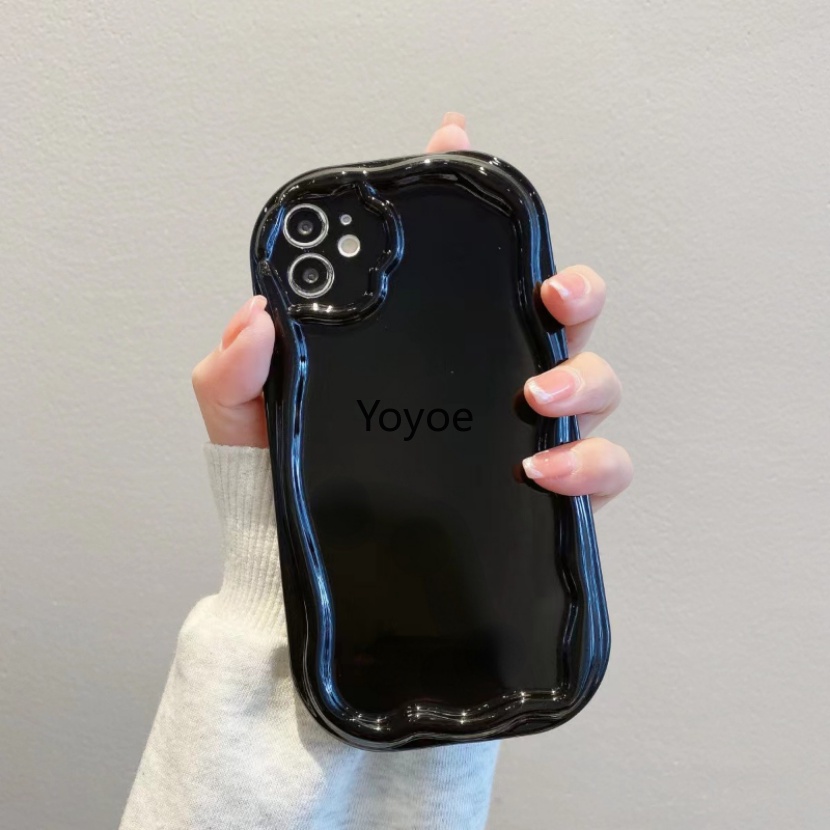 Ốp Điện Thoại Silicone Mềm Trong Suốt Chống Sốc Mẫu Mới 3D Cho iPhone 11 12 13 14 Pro Max X XS Max XR 8 7 Plus