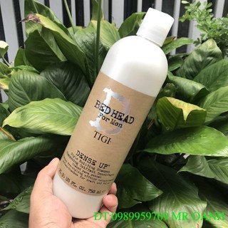 Dầu gội dành cho da đầu nhạy cảm Tigi bed head for men wise up scalp 750ml