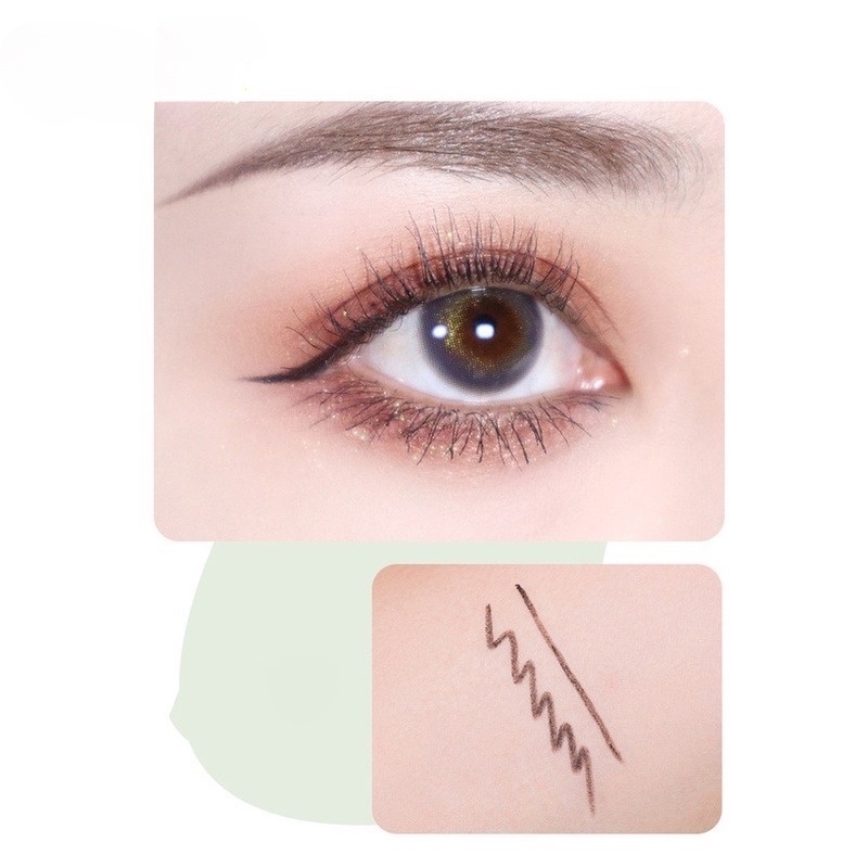 Bút Kẻ Mắt Dạng gel Màu Sắc Dễ Lên Màu Không Nhòe Dành Cho Người Mới Bắt Đầu Bút kẻ mắt làm đẹp không nhòe cho người mới tập trang điểm