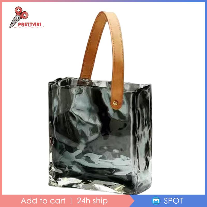 [Prettyia1] Bình Hoa Thủy Tinh Khô Trang Trí Hồ Cá