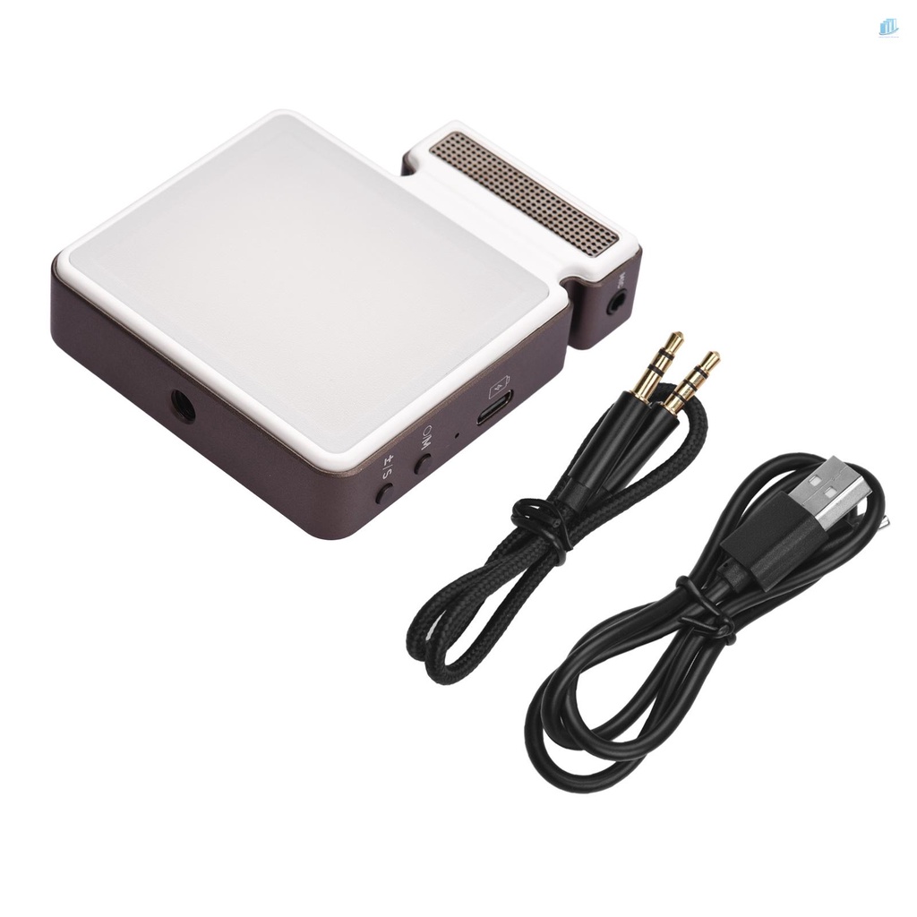 Micro Điện Thoại Thông Minhwatchinone 2 Trong 1 Có Đèn LED Và Cáp Âm Thanh 3200K-5600K Với Lỗ Cắm 1 / 4 3.5mm TRS to TRRS Cho Sma