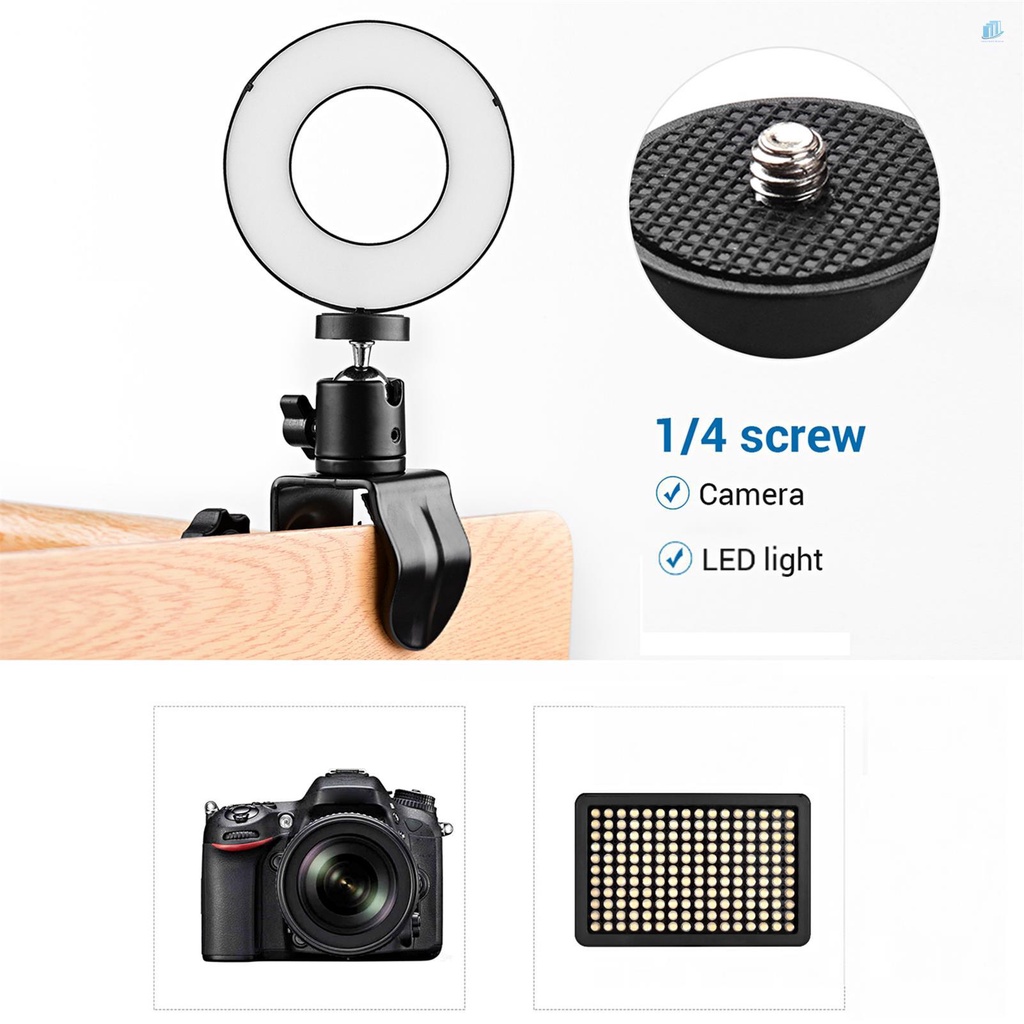 Kẹp Micro Có Đèn LED Chuyên Dụng Chất Lượng Cao