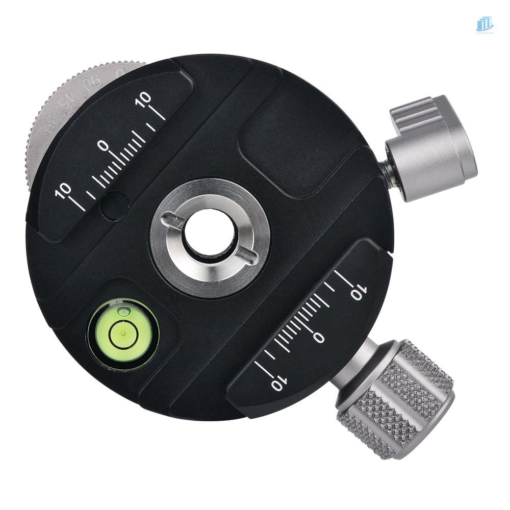 Đầu Bóng Chân Máy Ảnh Andoer PAN-60H Có Kẹp Chỉ Số