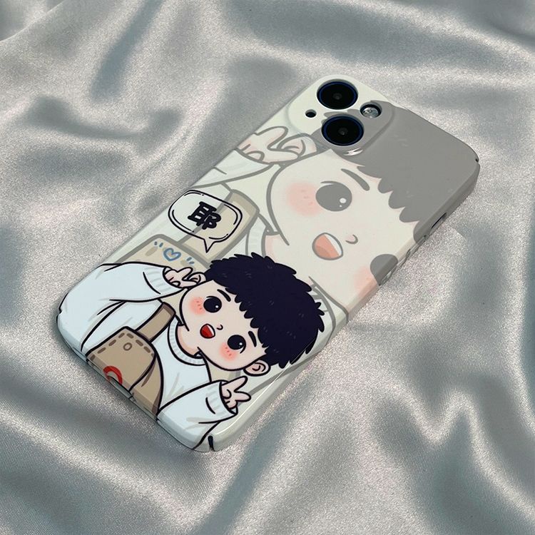 Ốp Điện Thoại Họa Tiết Ba Lô Xinh Xắn Dành Cho Apple 12 14131114Ốp Điện Thoại Cứng Thời Trang Cho Cặp Đôi PWUD