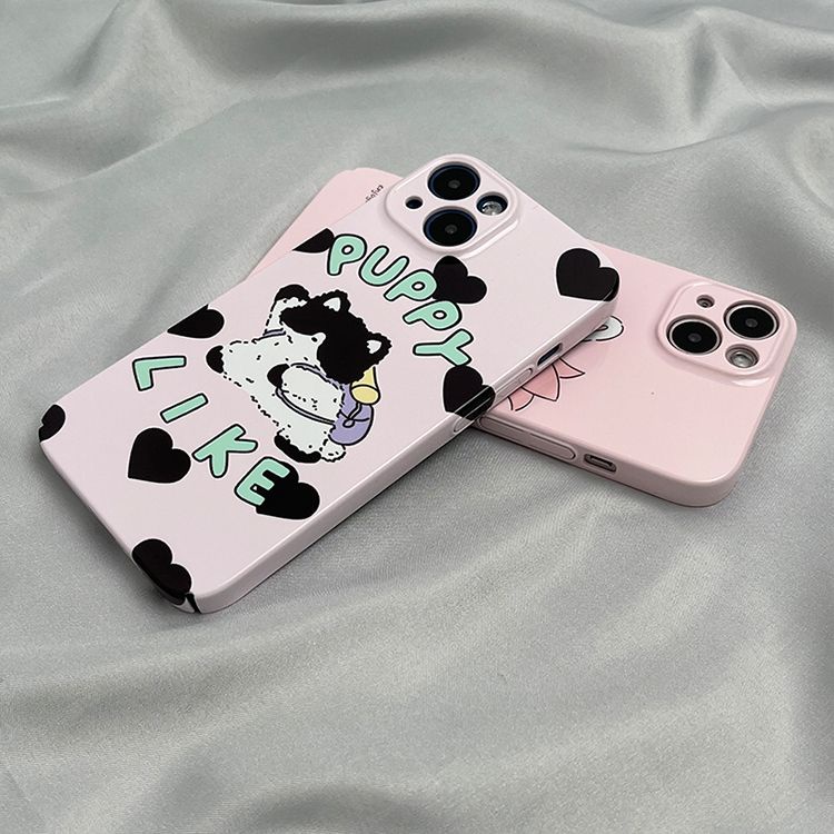 Ốp Điện Thoại Cứng Họa Tiết Thỏ / Hoa Tulip Bảo Vệ Toàn Diện Cho Apple 14 11 1314 plusXS