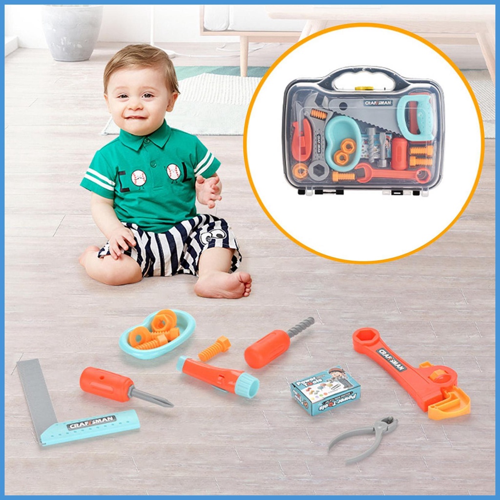 Bộ Dụng Cụ Đồ Chơi Gồm Đèn Pin 3 4 5 luvn Vui Nhộn Cho Bé