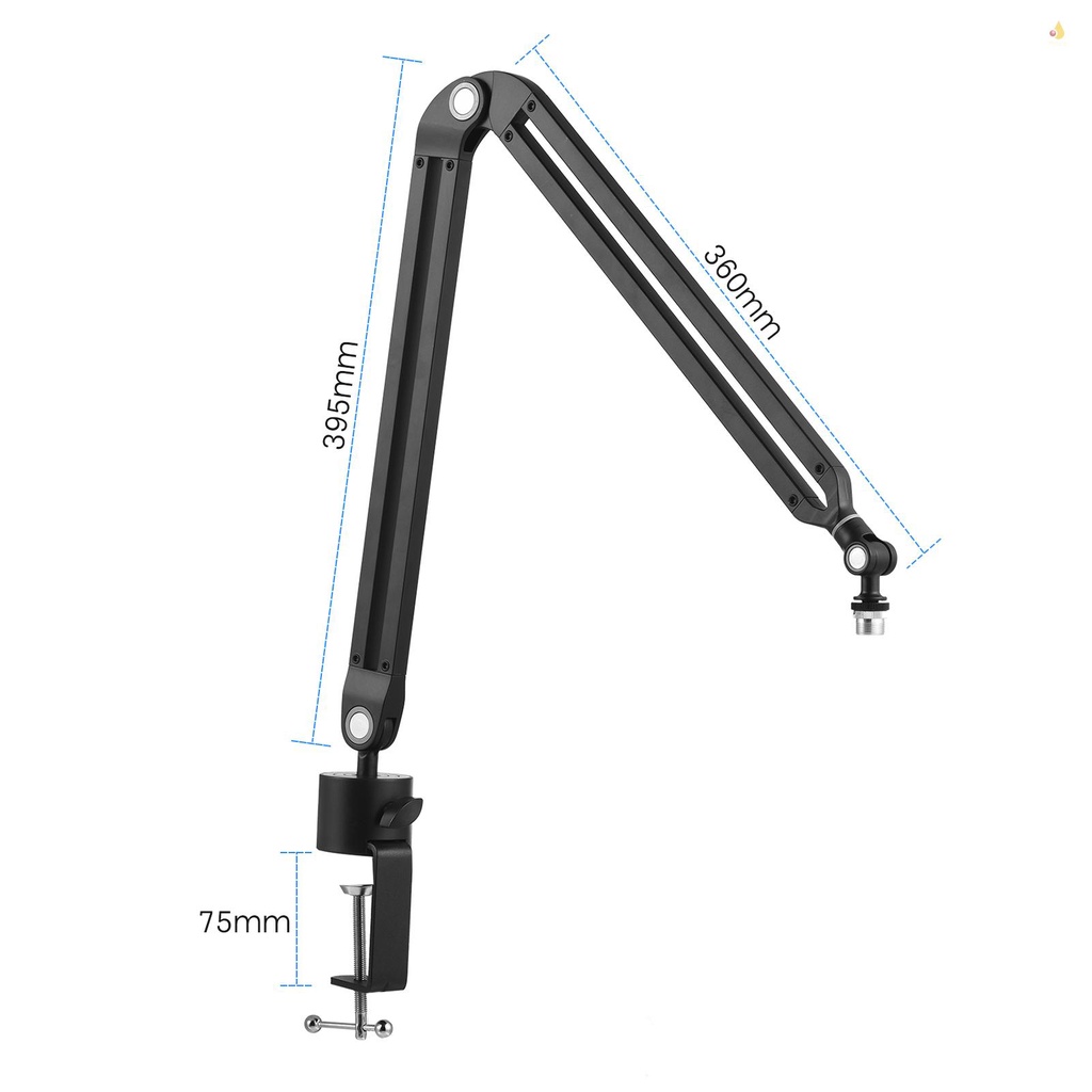 Bộ Giá Đỡ Micro mynice Bằng Kim Loại Linh Hoạt Kèm Băng Dính Chắc Chắn