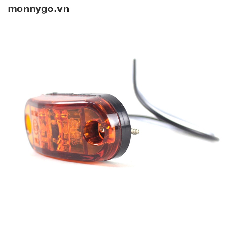 1 Đèn LED Cảnh Báo 10V 30V Ánh Sáng Trắng / Vàng / Đỏ / Cam Gắn Đuôi Xe Hơi / Xe Tải
