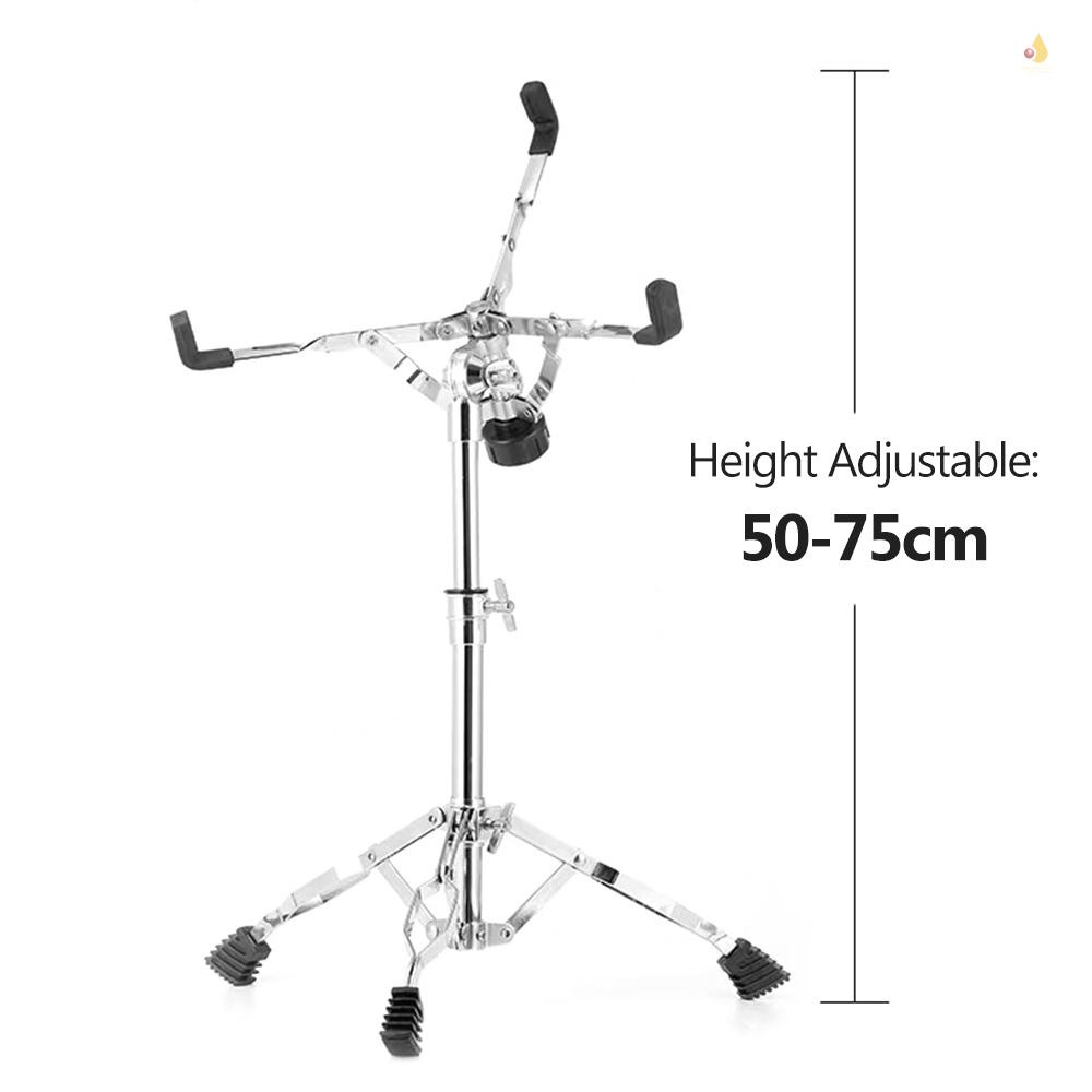 Giá Đỡ Trống Ba Chân Bằng Thép Carbon Mạ Kẽm 12 inch Chiều Cao 19.7inch-29.5inch Có Thể Điều Chỉnh Độ Cao