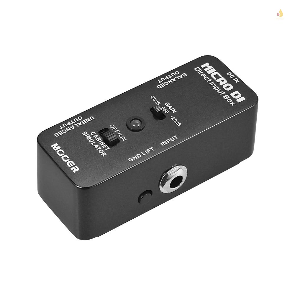 Mynice MOOER MICRO DI Hộp Đầu Vào Trực Tiếp Vỏ Kim Loại