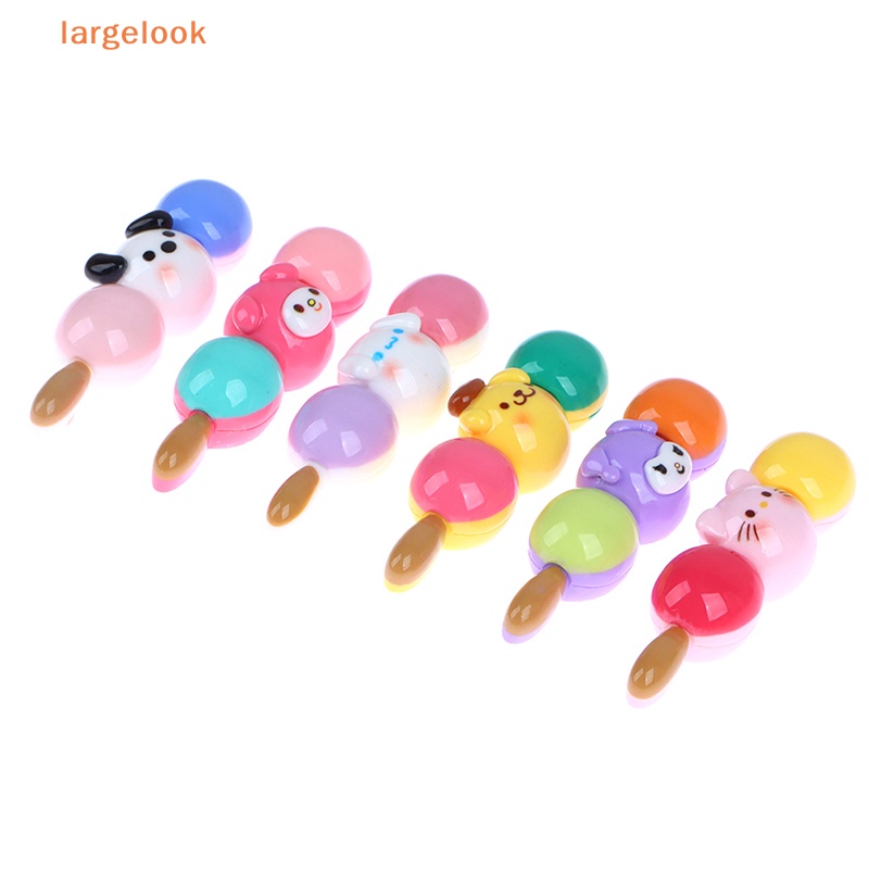 Set 5 Miếng Dán Hoạt Hình Bằng Resin Bóng Trang Trí DIY