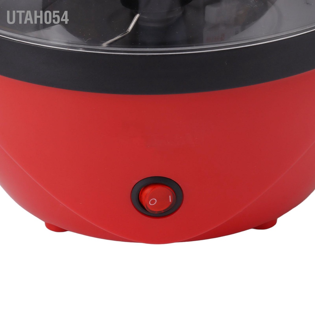 Utah054 Máy làm bỏng ngô nóng bằng điện 450W hoàn toàn tự động dùng trong gia đình Dung tích 2 5L
