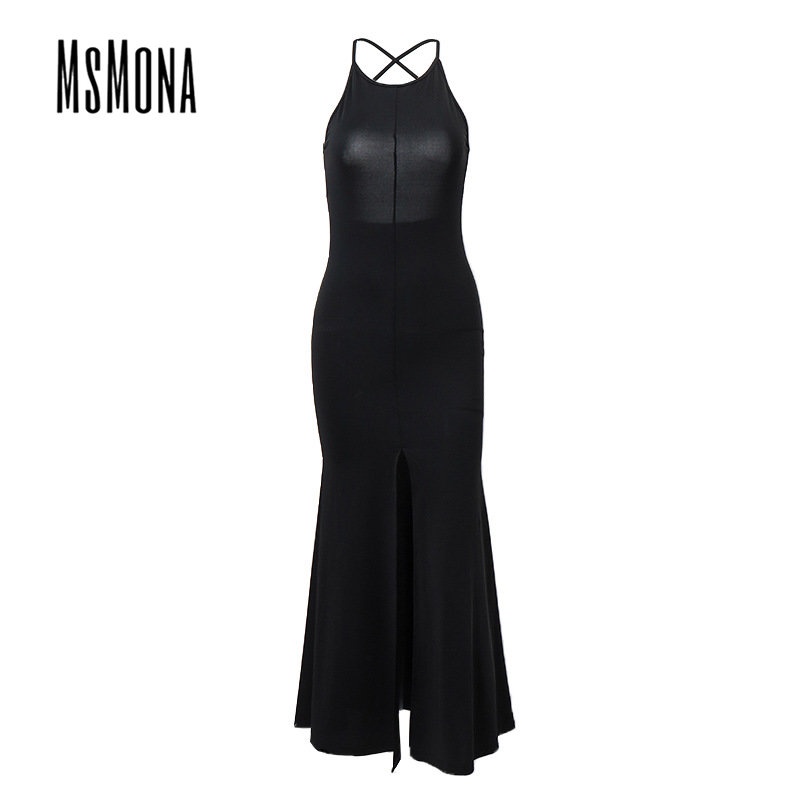 Đầm Maxi Không Tay Hở Vai Màu Trơn Thời Trang 2023 Dành Cho Nữ