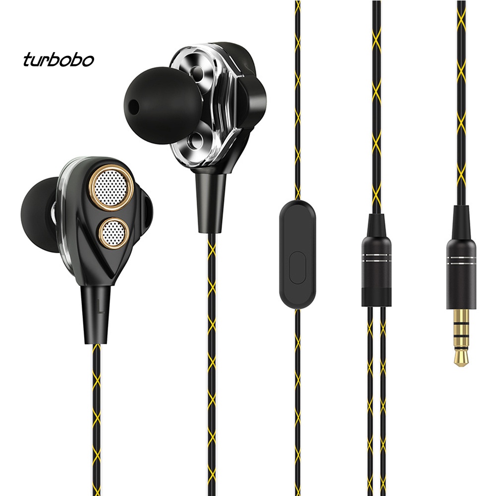 Tai Nghe Nhét Trong 4 Lõi Kép Chất Lượng Cao