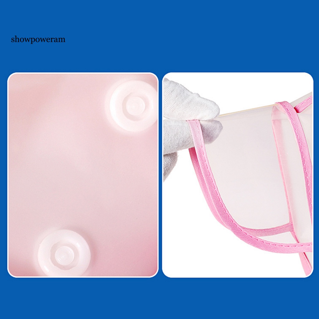 Áo Mưa Co Giãn Trong Suốt Chống Nước Có Mũ Trùm Cho Bé