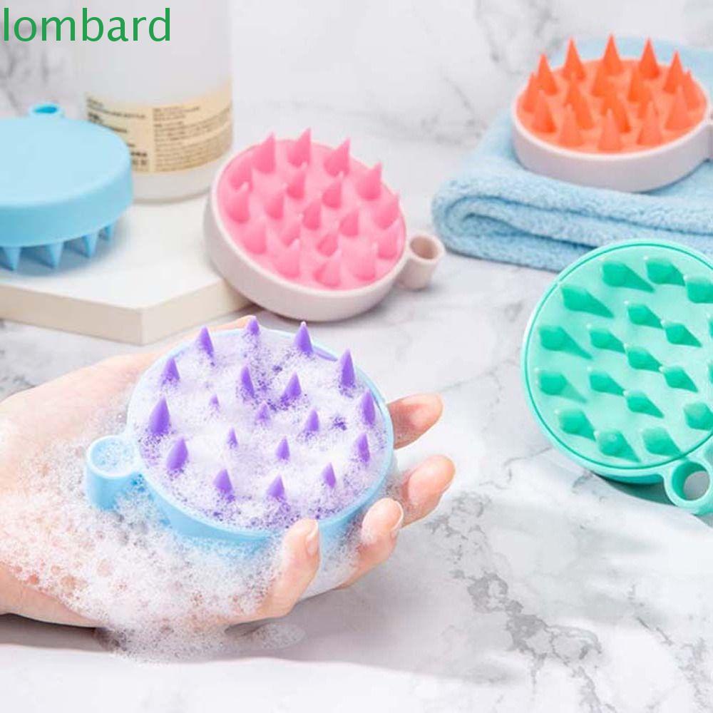 Bàn Chải Massage Da Đầu Hình Tròn Thiết Kế Nhỏ Gọn Tiện Dụng Cho SPA