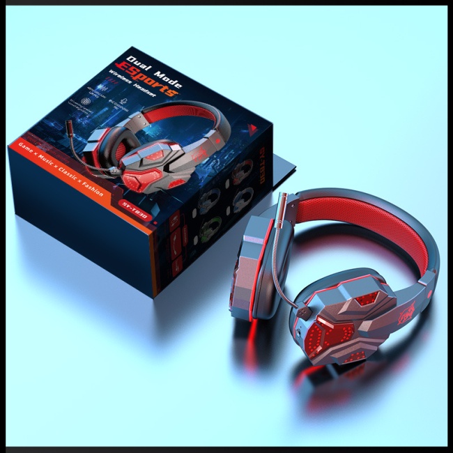 Tai Nghe Chụp Tai Zevaret Sy-t830 Bluetooth Không Dây Hiệu Quả Thấp Tích Hợp Micro Hiệu Quả Dạ Quang