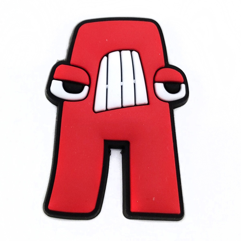 Ghim Cài Giày Crocs Hình Chữ Cái Alphabet Lore Jibits Hoạt Hình Dễ Thương Trang Trí Giày Cho Trẻ Em