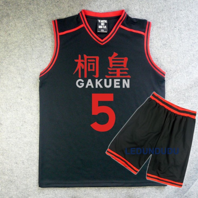 Set Đồ Thể Thao Hóa Trang Nhân Vật Anime Kuroko No Basket Basuke