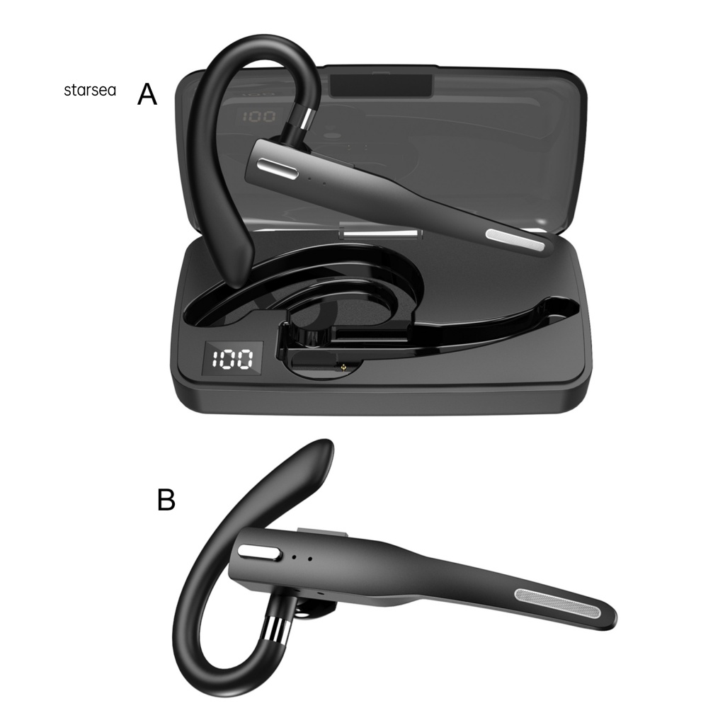 Tai Nghe Không Dây SRA ZK YYK-525 Bluetooth 5.1 Màn Hình Kỹ Thuật Số Giảm Tiếng Ồn Dùng Khi Lái Xe