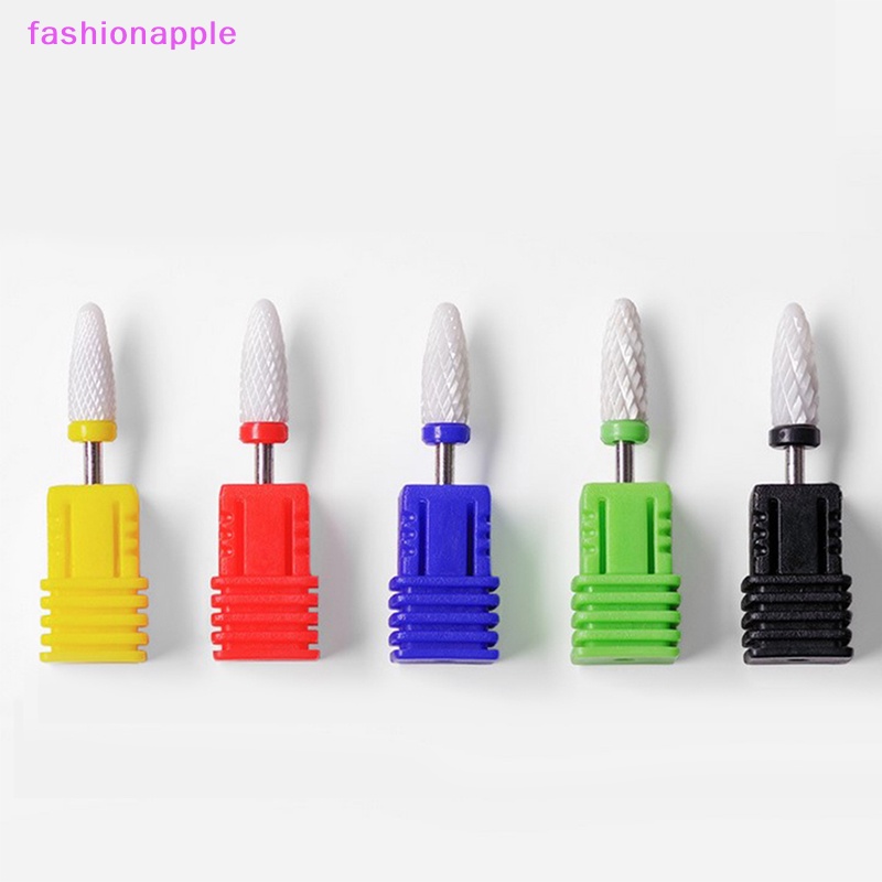 Mũi Khoan Móng Nghệ Thuật Đầu Phẳng 3 / 32 &quot;Bằng Sứ