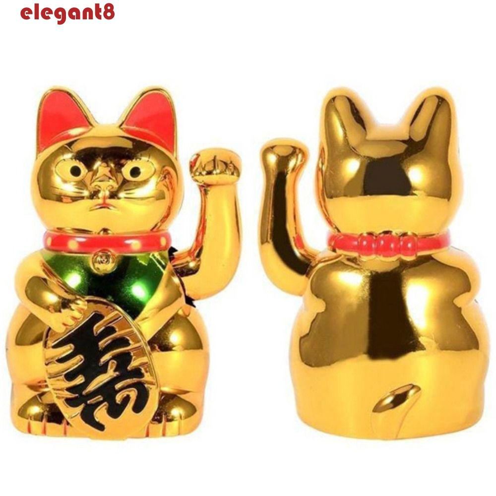 Mèo May Mắn Trang Trí Xe Hơi Phong Cách Cổ Điển