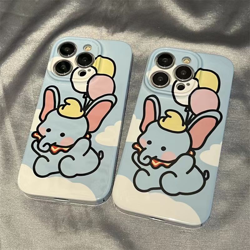 Ốp Điện Thoại Cứng Họa Tiết Hoạt Hình Dumbo Dễ Thương Cho Iphone 14iPhone13promax 9CNR 14