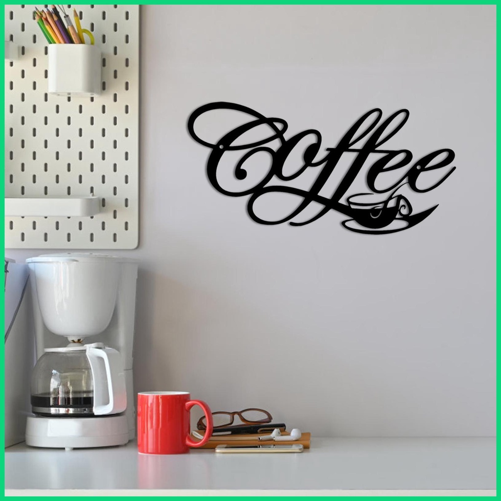 Bảng Treo Tường Bằng Kim Loại In Chữ Độc Đáo Trang Trí Nhà Cửa / Văn Phòng