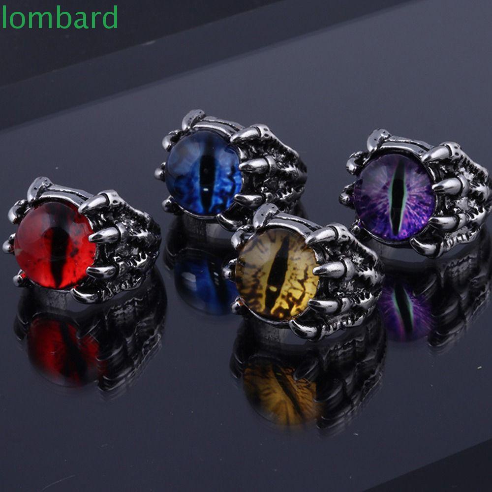 Nhẫn Hợp Kim Hình Mắt Quỷ Phong Cách Hip Hop Thời Trang Cho Nam