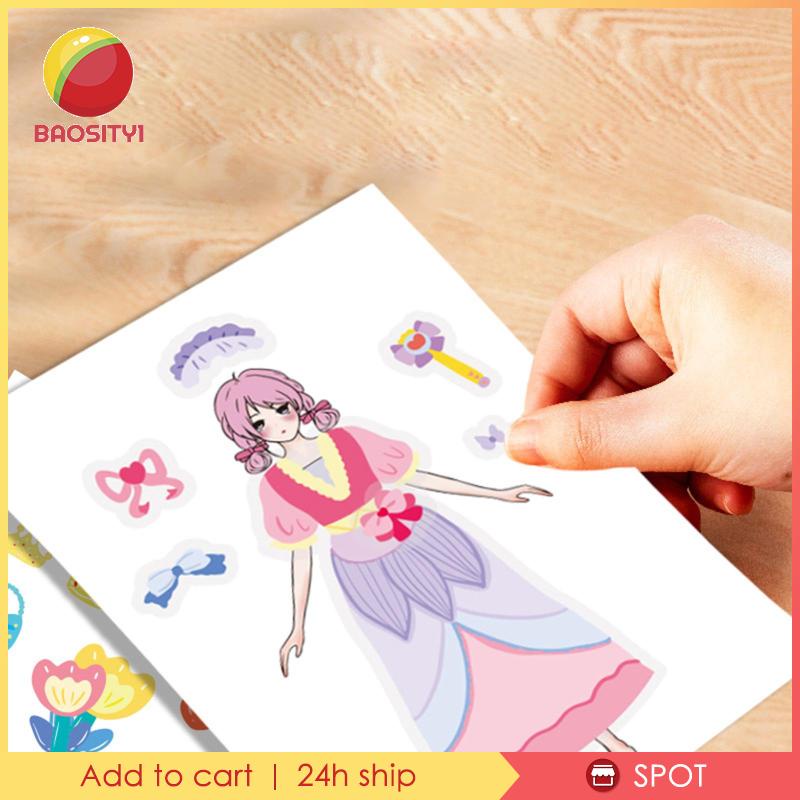 [Baosity1] Sách Tô Màu Hóa Trang Công Chúa Giáo Dục Thiết Kế Sáng Tạo