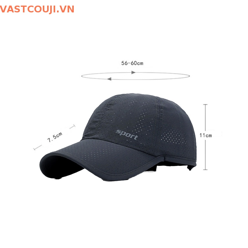 Mũ Lưỡi Trai Thoáng Khí Mau Khô Thời Trang Mùa Hè Cho Nam Và Nữ