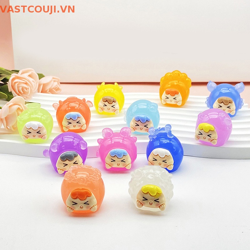 Móc Khóa Hình Thỏ Phát Quang Dễ Thương