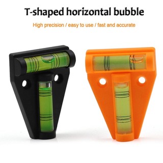 Triangle Level Portable T Shaped Spirit Level Bubble Working Fixing Level
