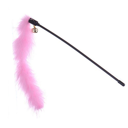Mèo trêu ghẹo Plush dây Chaser Cây Đũa phép đồ chơi với chuông