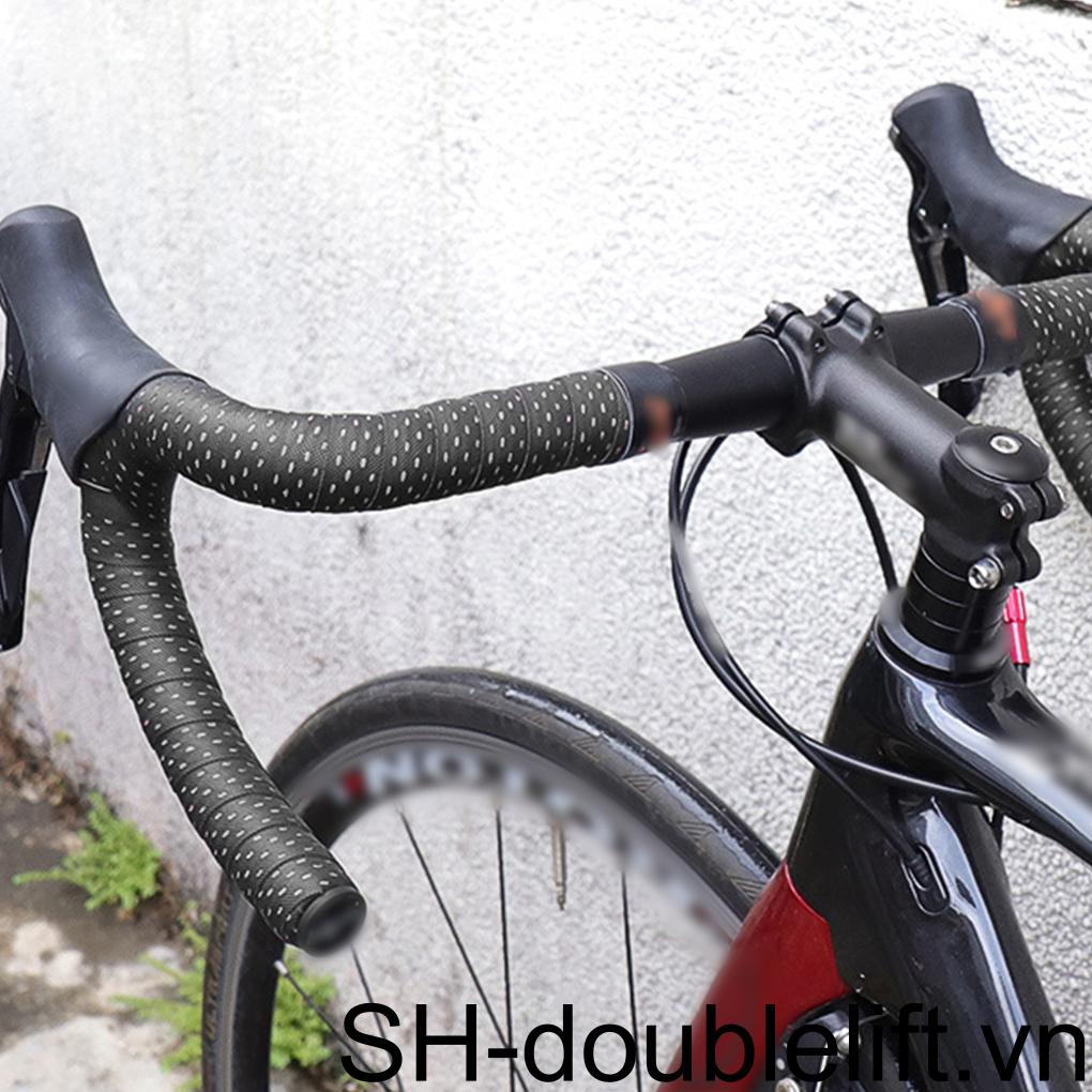 Hộp 2 Cuộn Băng Quấn Tay Lái Xe Đạp Siêu Co Giãn Thoải Mái Linh Hoạt