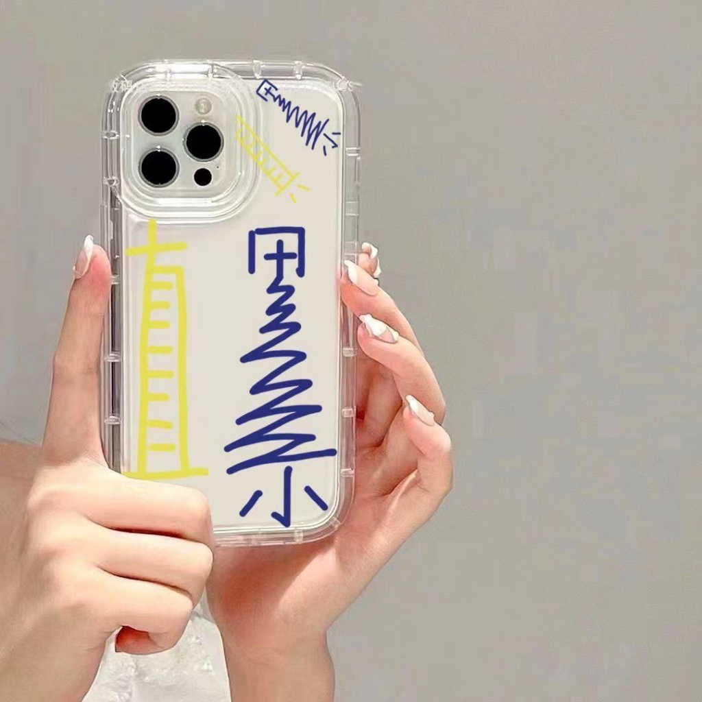 ✅Ốp Điện Thoại Silicone Trong Suốt In Chữ x NDI6 Cho iPhone1213 148p7 xrpromax