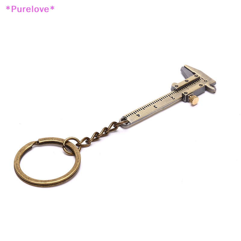 Thước Cặp Mini 0-4cm Có Móc Khóa Tiện Lợi Mới