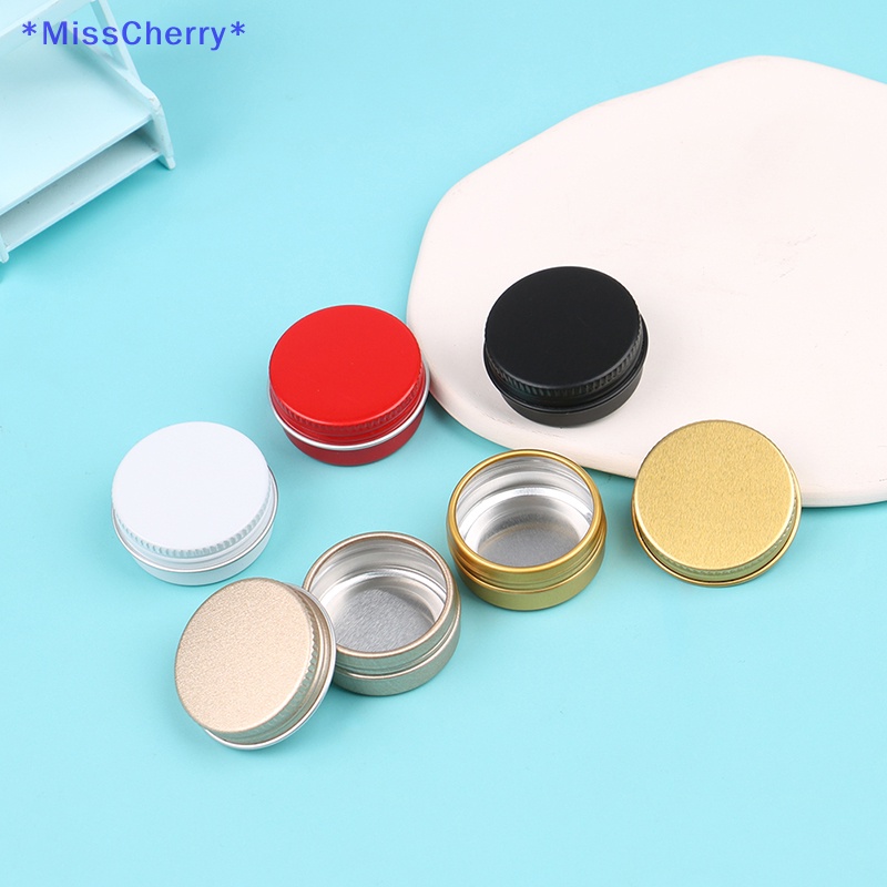 Hộp Thiếc Nhôm 10g 35 * 18mm Đựng Kem / Trà / Mỹ Phẩm Tiện Dụng