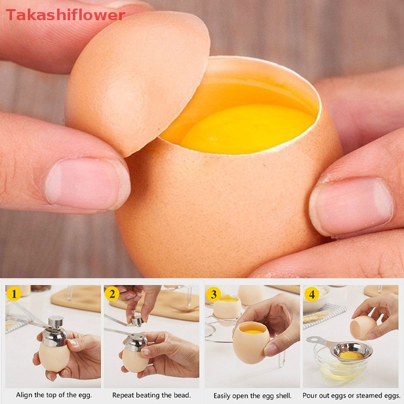 Dụng Cụ Cắt Vỏ Trứng Bằng Inox Chuyên Dùng Cho Nhà Bếp