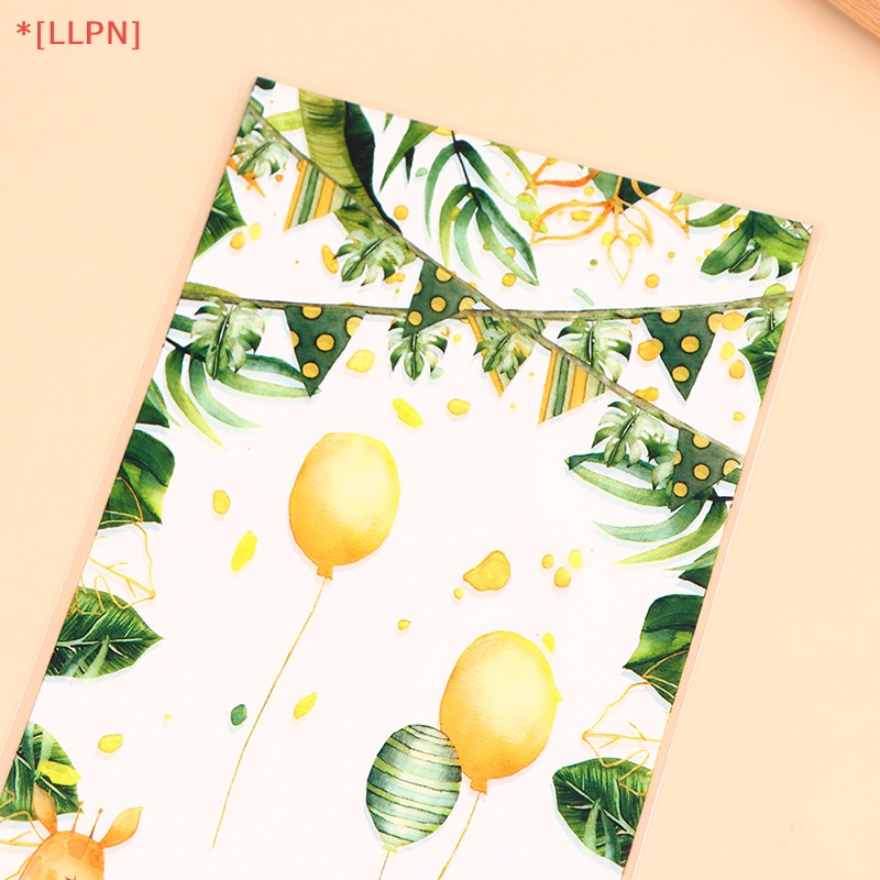 Set 50 Túi Đựng Bánh Kẹo Chủ Đề Rừng Cây Động Vật
