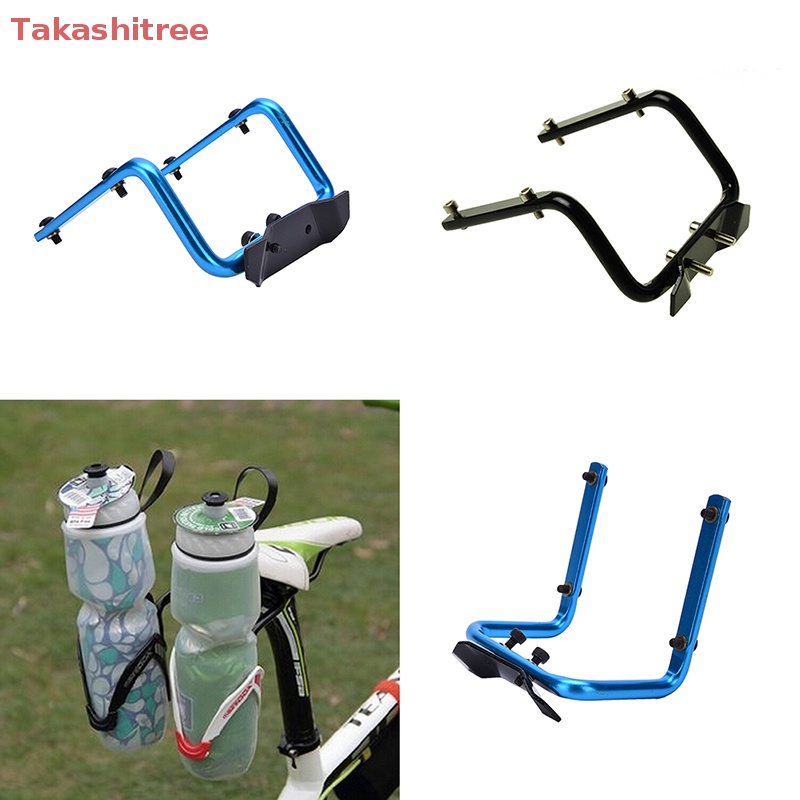 Giá Đỡ Bình Nước Đôi Gắn Yên Sau Xe Đạp Tiện Dụng